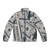 Serebro Puffer Jacket with focus on music and fashion