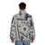 Serebro Puffer Jacket with focus on music and fashion - men back