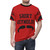 Retro 70s inspired Burt Reynolds mustache graphic t-shirt - men front