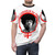 Shirley Chisholm inspired pop art AOP t-shirt design - men front