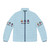 Retro Sensible Soccer puffer jacket with Aston Villa and West Ham United football club designs