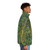 Secret of Mana inspired puffer jacket featuring the iconic Mana Tree design - men side right