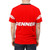 Denner-inspired graphic t-shirt with Swiss flag and "One for All" slogan - men back