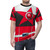 Galactic Red Lion Space Themed AOP T-Shirt - men front
