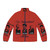Second Socialist International Puffer Jacket - Revolutionary Winter Wear with Communist and Socialist Imagery