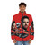Sebastian Vettel Low Poly Formula 1 Driver Puffer Jacket - men front