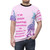 Vibrant and whimsical t-shirt featuring a design inspired by the classic fantasy film "The Last Unicorn" - men front