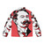 Scriabin Russian Composer Puffer Jacket featuring a portrait of the renowned classical musician - Back