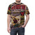 Graphic t-shirt design featuring a deer-themed take on the classic Daredevil superhero character - men front