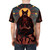 Shared Consciousness Anthropomorphic T-shirt featuring psychedelic and trippy design - men back