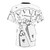 Artistic all-over-print t-shirt featuring the Los Campesinos band logo and name - Back