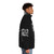 Black Flag inspired Hammersonic puffer jacket with hardcore punk graphics - men side right