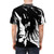 Dreamscape Shadow Graphic T-Shirt featuring a mysterious dark shadow figure - men back