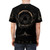 Dune inspired desert planet sandworm graphic t-shirt - men back