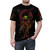 Bounty hunter inspired t-shirt with shadow graphic - men front