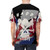 A stylish t-shirt featuring a bold shadow skull design, perfect for motorcycle riders and enthusiasts. - men back