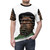 Graphic t-shirt featuring the iconic "I'll Have Two Number 9s" order from the video game Grand Theft Auto: San Andreas - men front