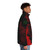 Ryo Fukui inspired puffer jacket with retro Japanese jazz album artwork - men side right