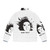 Funeral Parade of Roses inspired puffer jacket featuring experimental Japanese film and manga aesthetics - Back