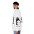 Funeral Parade of Roses inspired puffer jacket featuring experimental Japanese film and manga aesthetics - men side left