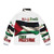 Free Palestine puffer jacket featuring the Palestinian flag - Back