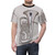 Euphonium-themed t-shirt with a bold, silver design for music enthusiasts. - men front