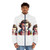 Eleven Stranger Things Puffer Jacket, featuring the iconic character from the Netflix series - men front
