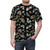 Colorful T-Shirt Featuring a Lino Print Design of Australian Bugs, Moths, Butterflies, and Insects - men front