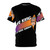 A high-quality all-over print t-shirt featuring a unique "Dave King Is My Suns Daddy" design for Phoenix Suns basketball fans.