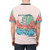 Vibrant Seoul South Korea travel art design on a t-shirt - men back