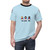 Retro football t-shirt featuring a pixelated design inspired by classic Sensible Soccer game - men front