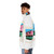 Gracetown Puffer Jacket featuring San Cisco's colorful album cover design - men side left