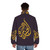 Al Jazeera inspired puffer jacket featuring Middle Eastern style and quality - men back