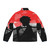 Samurai Champloo Sunset Puffer Jacket with Anime Inspired Design - Back