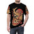 Daruma ramen graphic t-shirt with Japanese noodle and kanji design - men front