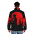 Samurai Champloo Sunset Puffer Jacket - men back