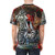 Dark fantasy t-shirt featuring the Chaoseater weapon from the Darksiders game series - men back
