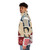 Samurai Champloo Puffer Jacket 2 featuring anime characters Mugen, Jin, and Fuu - men side left