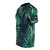 Tropical palm leaves pattern printed on a high-quality t-shirt - men left