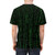 Stylish "Life In The Matrix" t-shirt design with abstract digital code and pill graphics - men back
