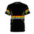 Psychedelic rock-inspired t-shirt featuring the iconic Dark Side of the Moon album cover art