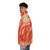 Cy Twombly inspired Rothco puffer jacket with abstract art design - men side left