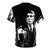 Dark shadows barnabas collins gothic graphic t-shirt - Back