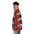 Salami puffer jacket with delicious meat pattern - men side left