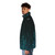 Puffer jacket with a striking circuit pattern design, perfect for tech-savvy and fashion-forward individuals. - men side left