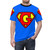 Stylized Super Hero Letter Graphic T-Shirt - men front