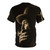 Charcoal graphic t-shirt featuring Daniel Plainview, the iconic movie character from 'There Will Be Blood' - Back