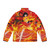 Sailor Mars themed puffer jacket with anime character design - Back