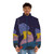 Sad Selma Bouvier Redraw Puffer Jacket, The Simpsons Inspired Art - men front
