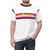 Illustration of two cute rabbits in lesbian pride colors on a t-shirt - men front